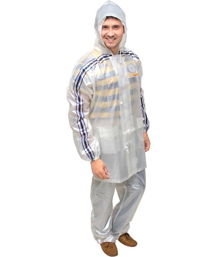 Goodluck White Rain Suit view 2