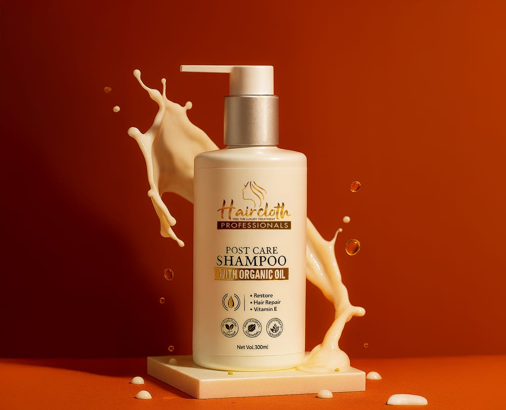 Haircloth Professionals Post Care Shampoo 300ML – Repair, Hydrate & Add Volume for All Hair Types view 2