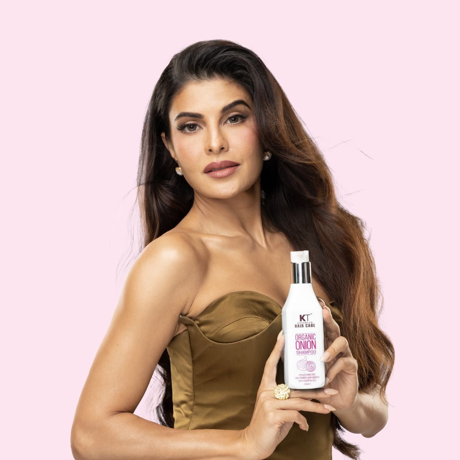 KT Professional Organic Onion Shampoo, Hair Fall Control & Hair Strengthening – 250ml view 2