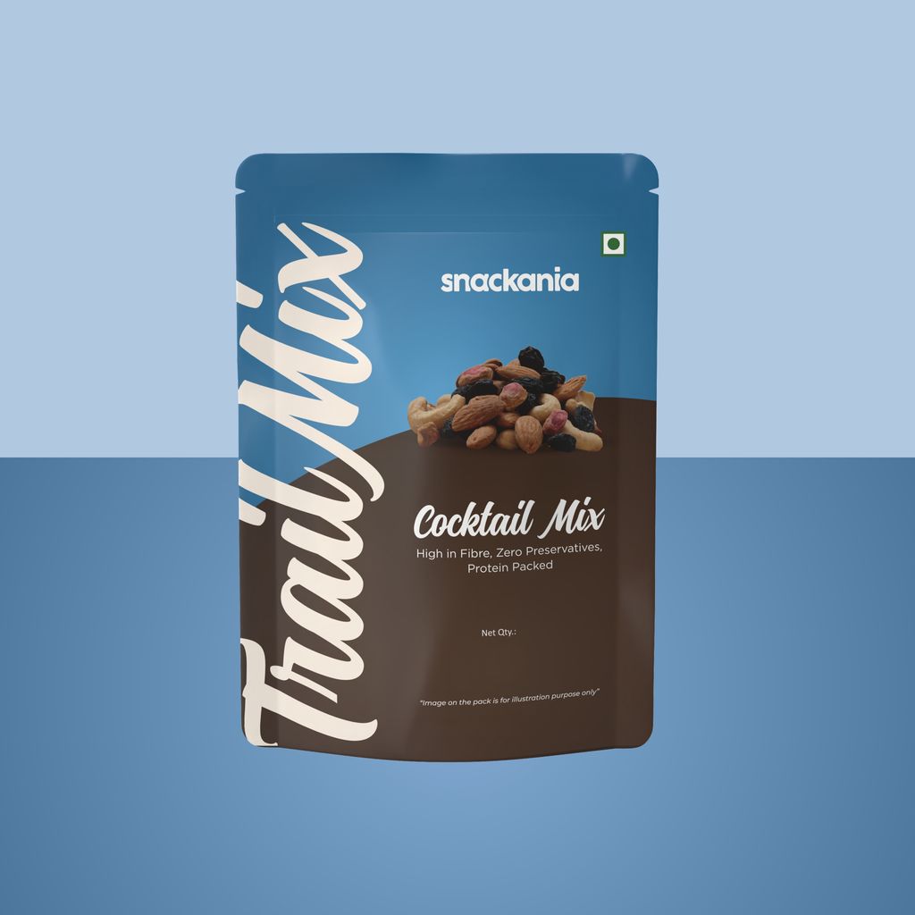 Snackania Cocktail Mix 480g | Premium Assorted Dry Fruits & Nuts | Healthy Trail Mix | Rich in Protein, Fiber & Antioxidants | Wholesome Snack