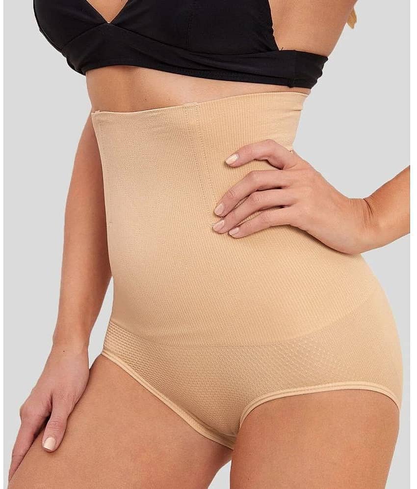 Tkeshto - Tan Cotton Women's Tummy Tucker ( Pack of 1 ) view 2