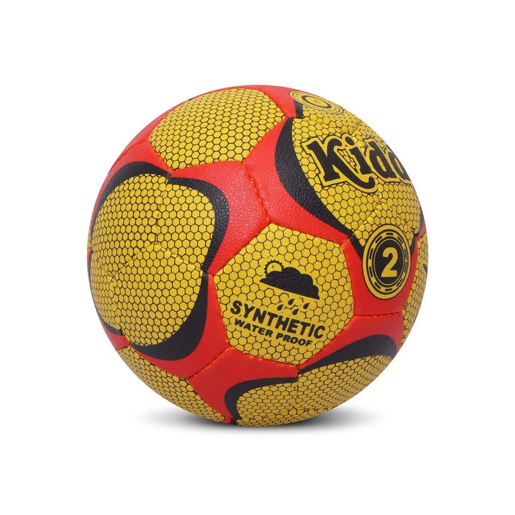 JJ Jonex Rubber KIDDY Football Size 2, Yellow view 2
