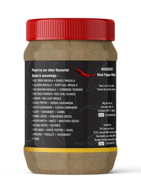 Pari Black Pepper Powder | Kali Mirch Powder | Gol Mirch Powder | Handpicked and Clean | Indian Spices | Chemical and Pesticides Free | Naturally Processed | (Pack of 1 x 1000g) view 2