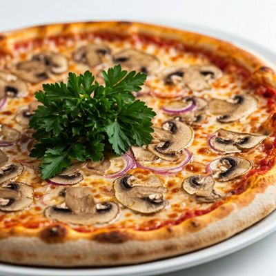 Mushroom & Onion Pizza (8 inch)