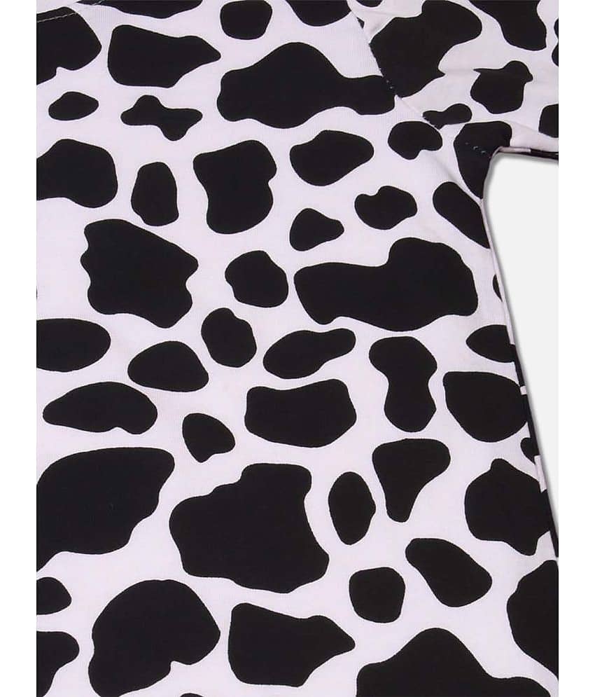 Be Awara Pack of 1 Unisex for Baby Cotton T-Shirt & Shorts ( White ) view 2