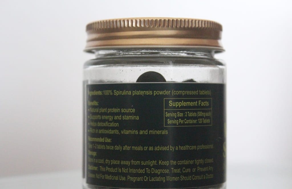 Spirulina+ Tablets view 2