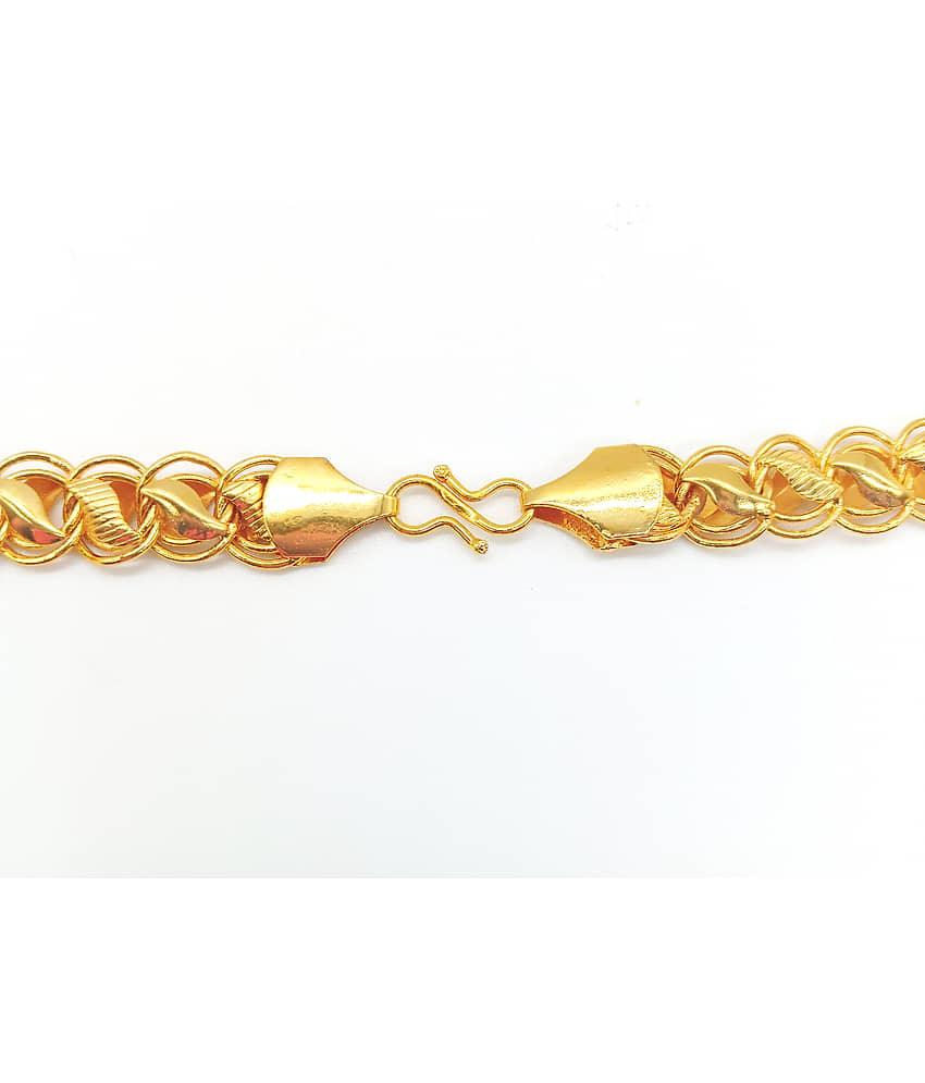 KRIMO Gold Plated Brass Chain ( Pack of 1 ) view 2