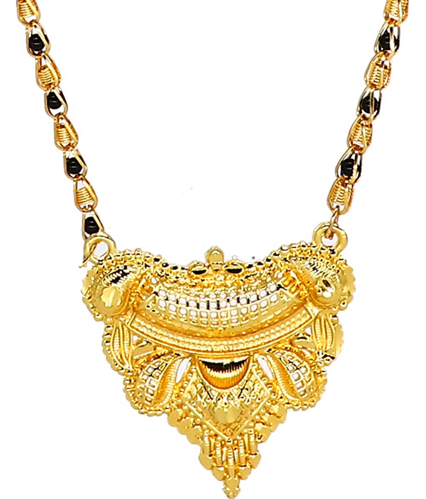 JIPPA - Golden Mangalsutra ( Pack of 1 ) view 2