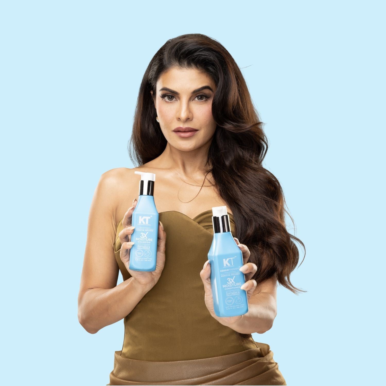 KT Professional 3X Moisture Shampoo & Conditioner, Deep Moisture & Frizz Control - 500ml view 2