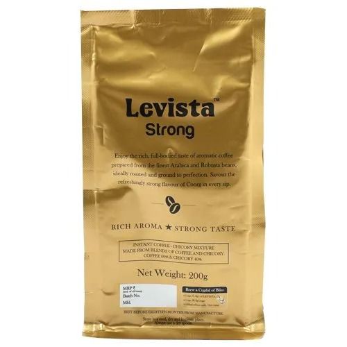Levista Strong Coffee, 200 gm Pouch view 2
