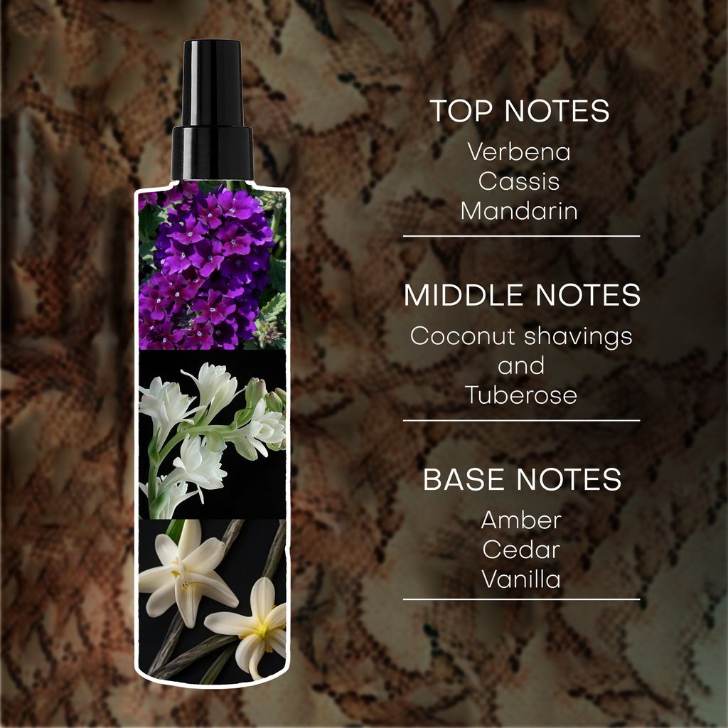 Rachel Zoe Fearless Body Mist for women – Long-Lasting Luxury Body Mist with woody scents with notes of Coconut, Amber & Tuberose – Gift for women – 300 ml view 2