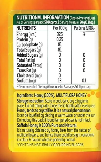 Honey, 1kg view 2