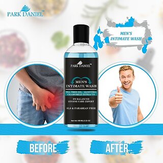 PARK DANIEL Natural pH Balanced Men Intimate Wash- Hygine Care Expert(100 ml) (100 ml) view 2