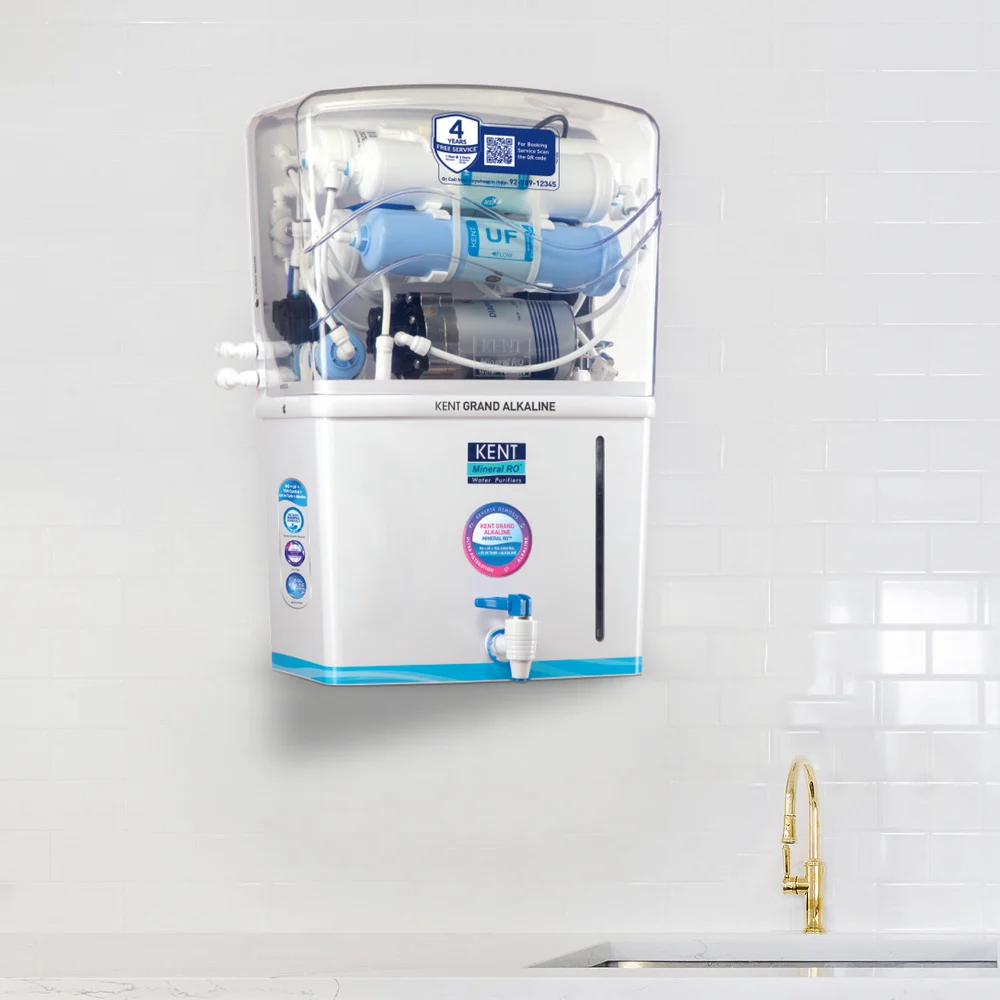Kent Grand Alkaline, RO + UF + TDS Control, RO + UV + UF
