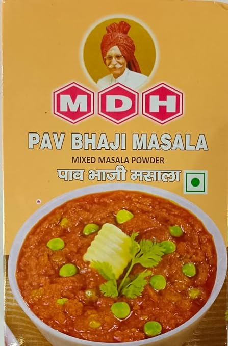 MDH Spices | Pav Bhaji Masala | 100 gm Each | Pack of 2 | 200 Gm Pack view 2