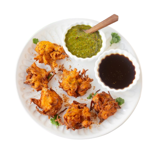Kanda Bhaji Plate