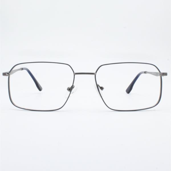 Lensoz Elite X Luxe Rectangle - Medium - Gunmetal & Blue view 2