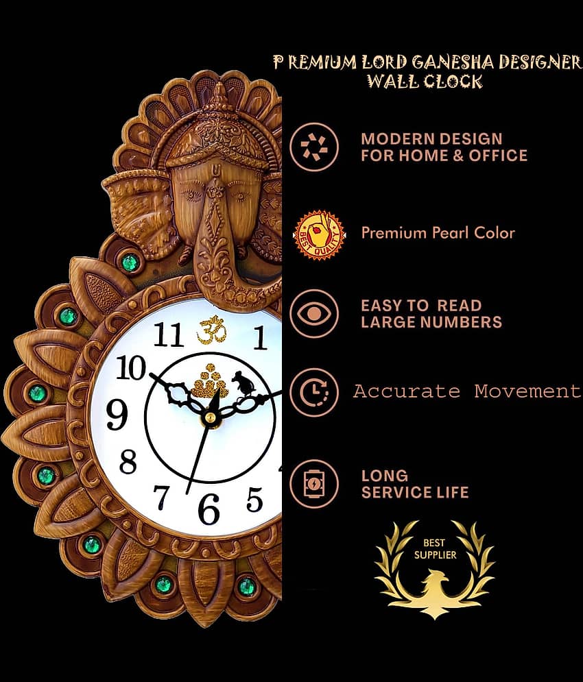 GrabBasket Assymetric Analog Wall Clock view 2