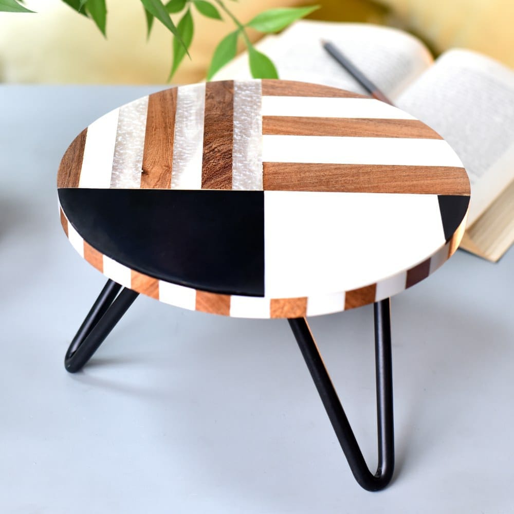 Celestial Mosaic Accent Table