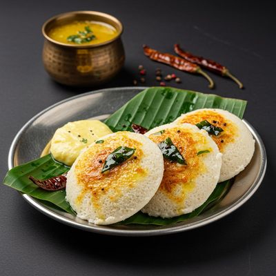 Ghee Karam Idli (4 Pieces)