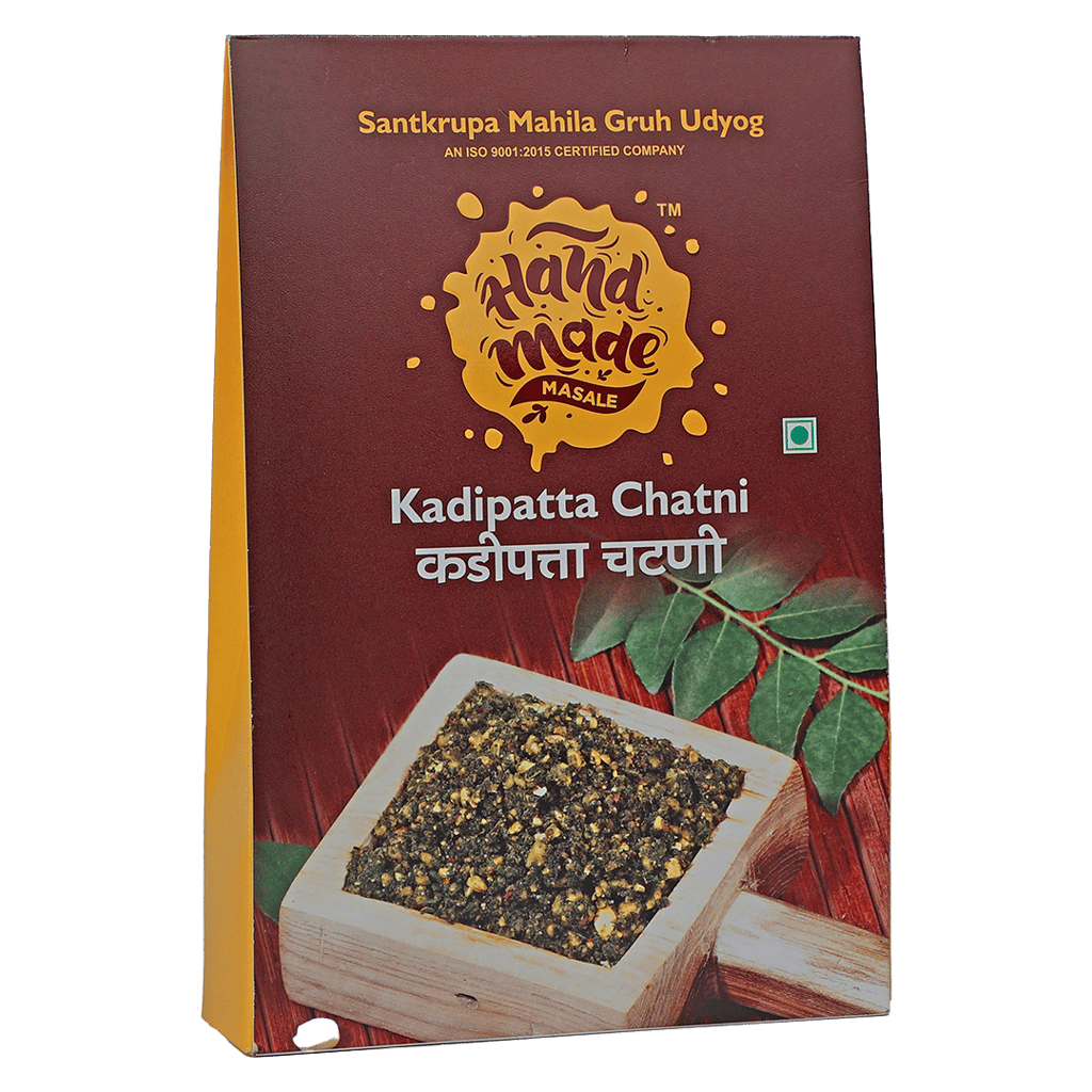 Handmade Masale Curry leaves Chutney / Kadipatta Chutney view 2