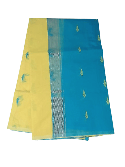 Kalyani Cotton Saree for Women | Soft Pure Cotton Saree with Blouse Piece | Traditional Daily Wear Handloom Style Saree | Lightweight Breathable Cotton Saree for Office, Casual & Festive Wear view 2