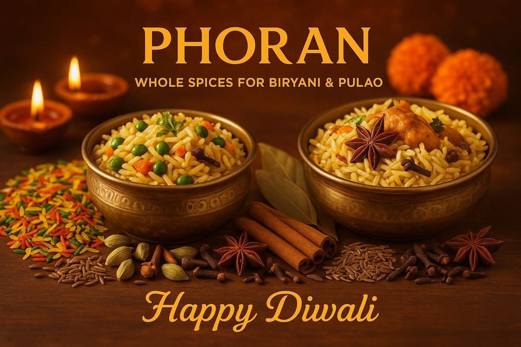 250 gm Buy Biryani Spice Kit - Complete Bundle of joy | 100 gm Biryani Masala l 50 Garam Masala l 50 gm Kashmiri Chillie Powder l 50 gm Tikhalal Chillie powder l Phoran Complete Spice Bundle for Perfect Restaurant-Style Biryani view 2