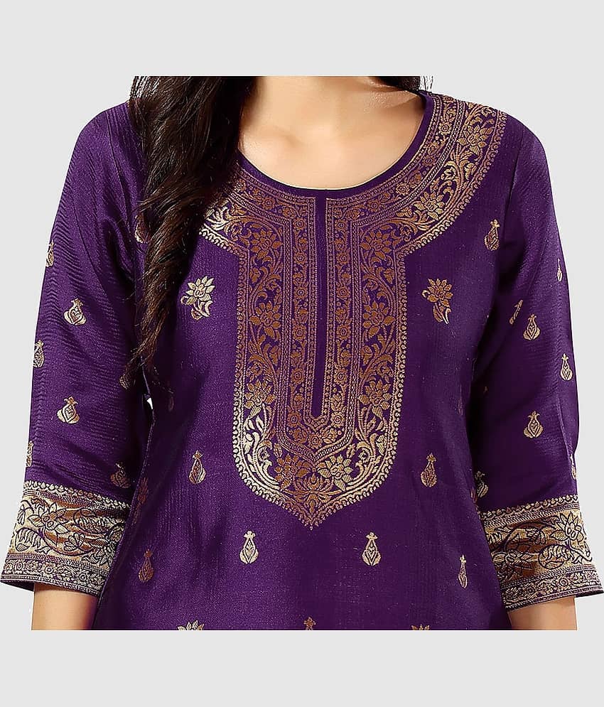 Art Silk Short Kurti For Women (Pack of 1) view 2