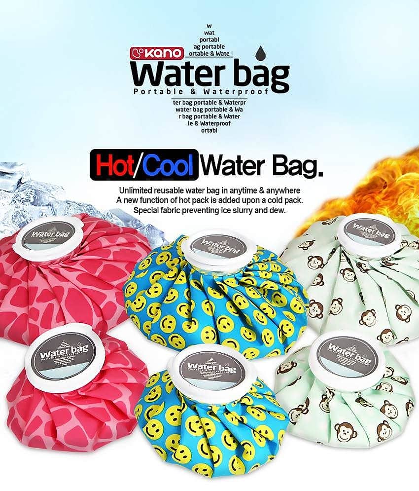 Hot Water & Cold Ice Bag Pain Relief Therapy Pack - Happy Smile view 2
