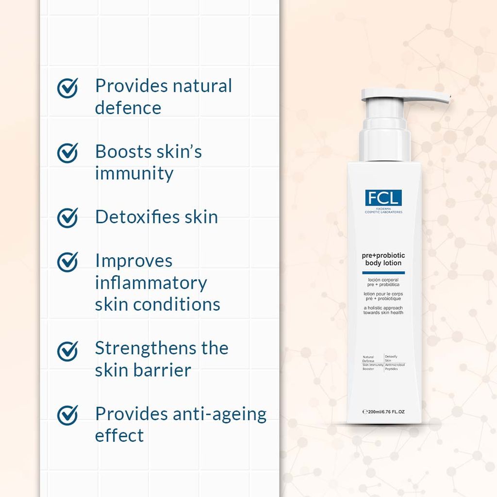 FCL PRE + Probiotic Body Lotion view 2