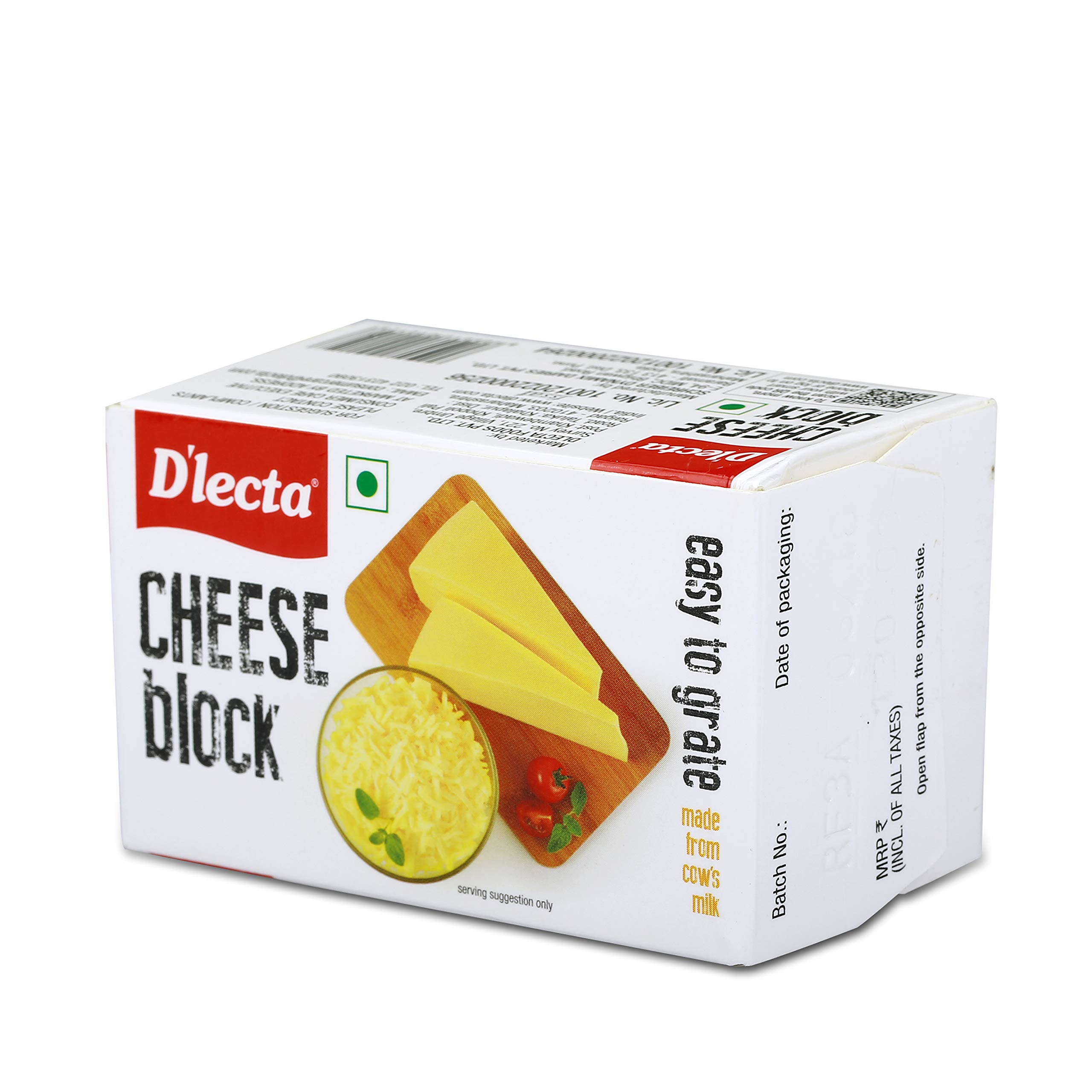 Dlecta Cheese Block, 400 Gm view 2