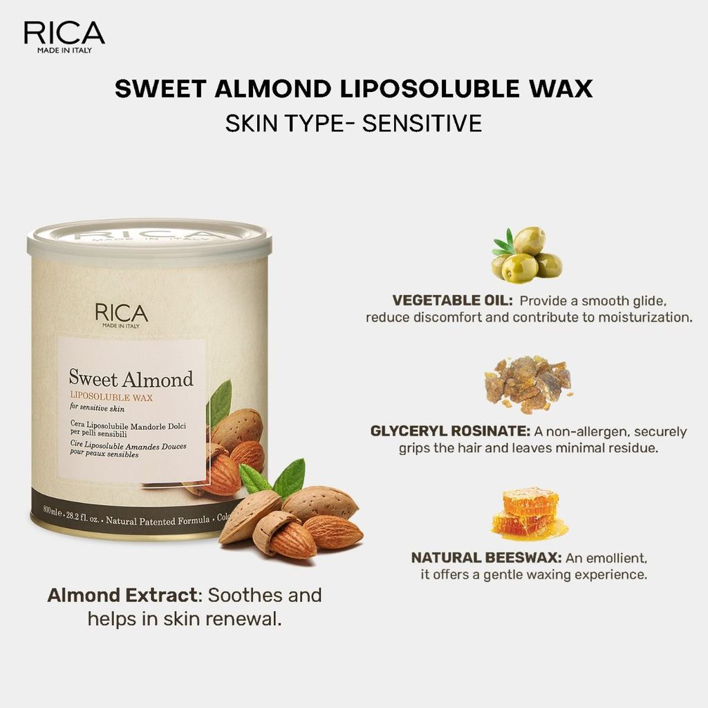 Rica Almond Wax (800 ml) view 2
