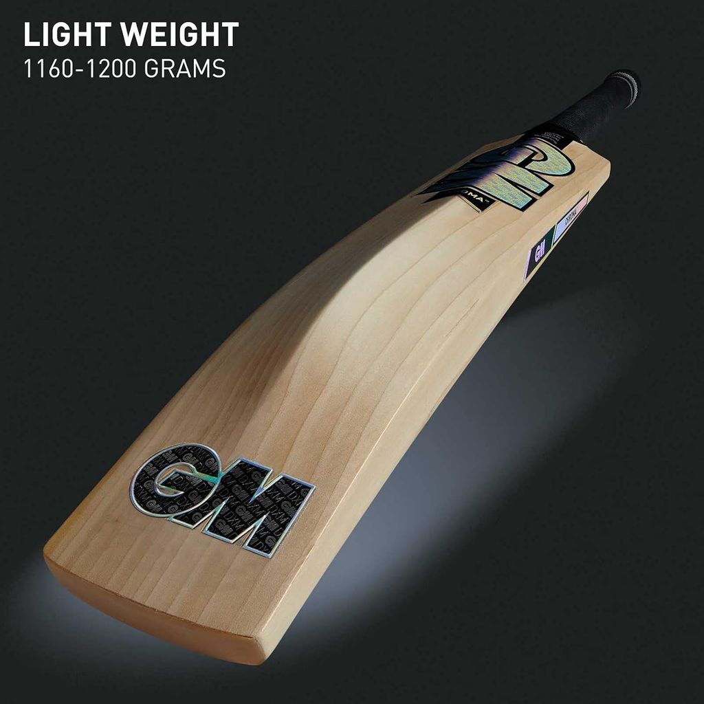 GM Chroma 808 English Willow Short Handle Cricket Bat Size-Men, Wooden view 2