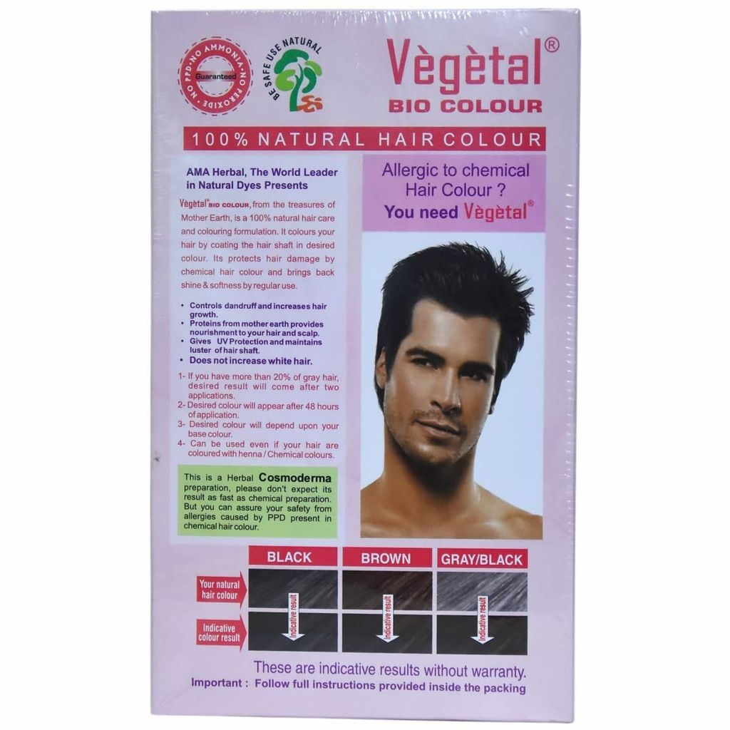 Vegetal Bio Colour -Soft Black 150g. view 2