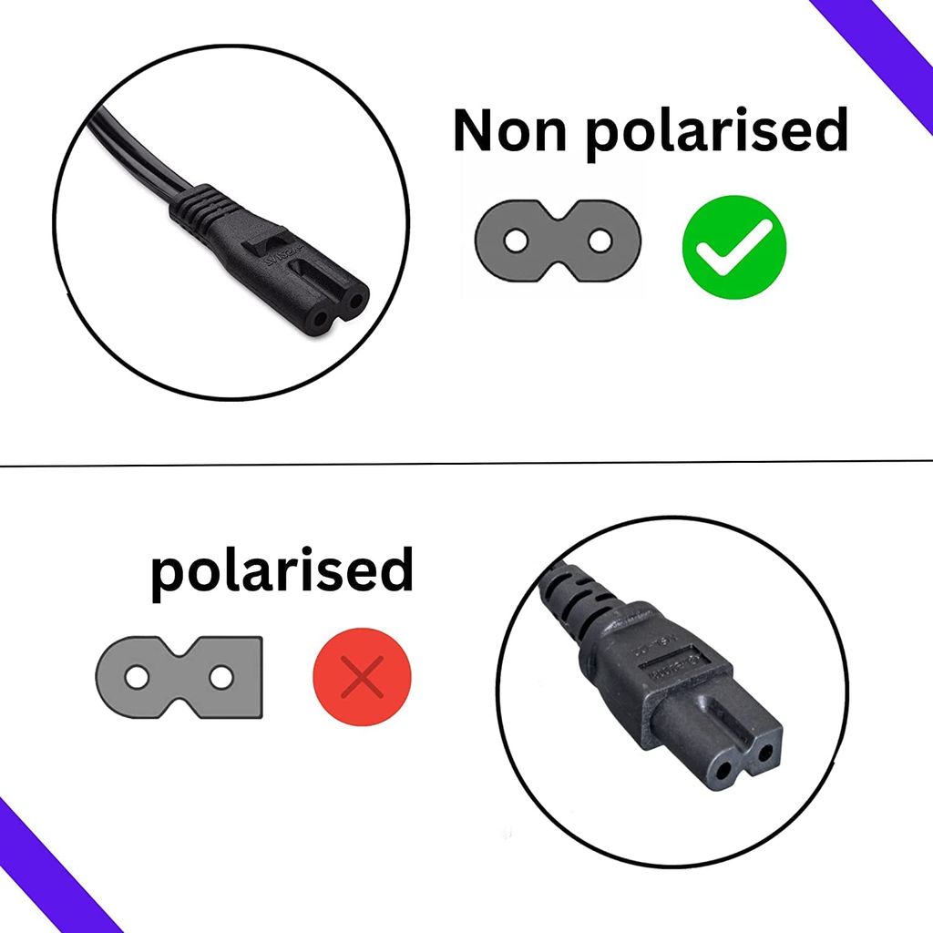 XBLAZE 2.1 Power Cable Black view 2