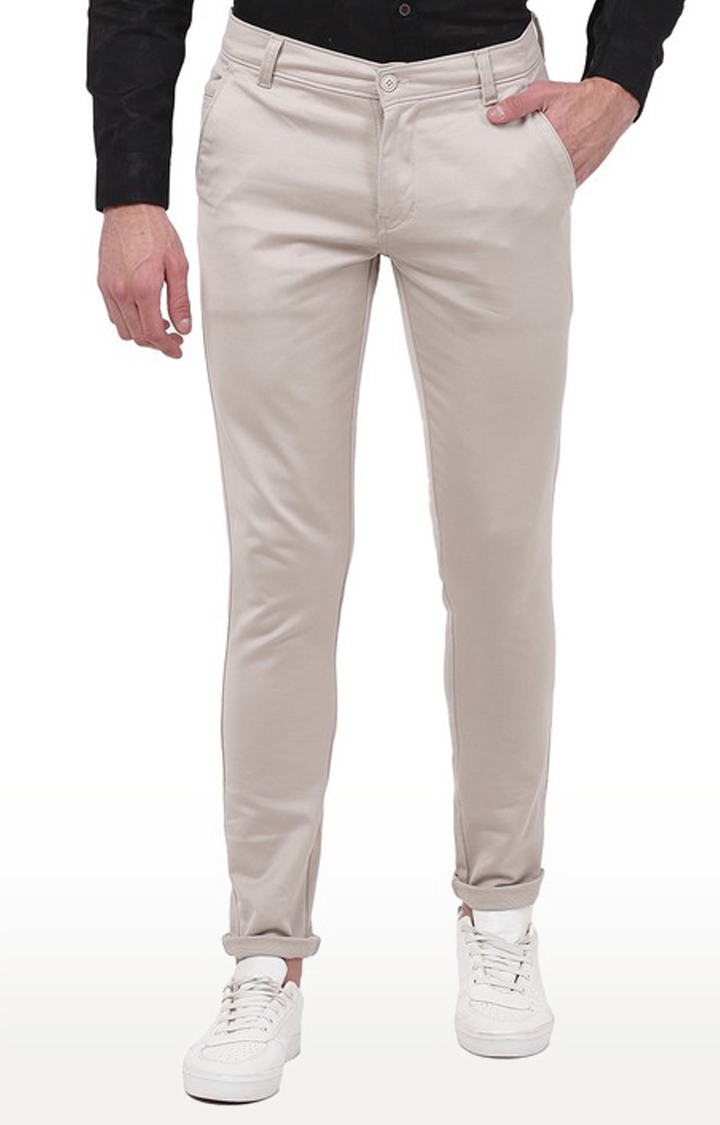 TAHVO Men Grey Chinos