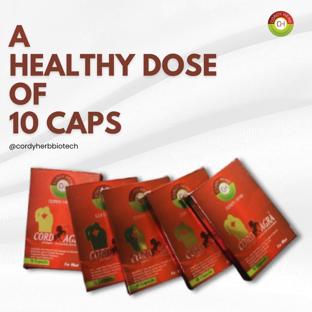 Cordy Herb Cordiagra Stamina & Energy Booster capsule view 2