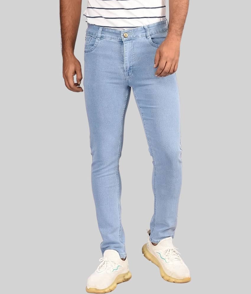 Aflash - Light Grey Denim Slim Fit Men's Jeans ( Pack of 1 )