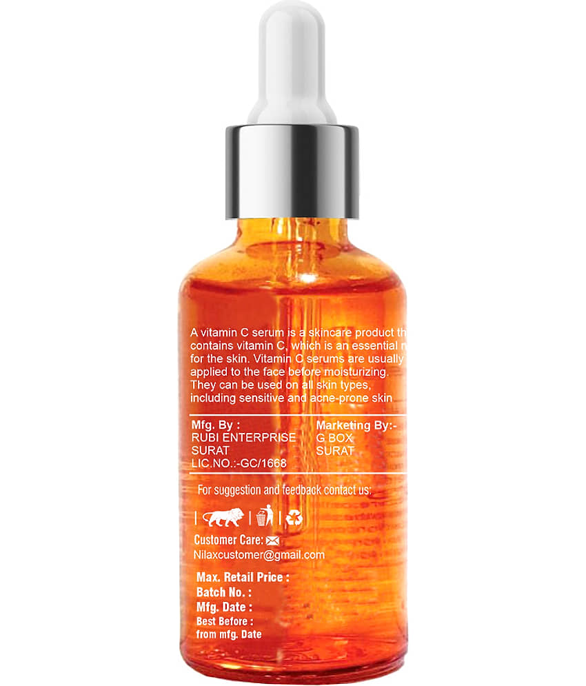 KURAIY Vitamin C Orange Face Serum For Radiant Glow For All Skin Type 30ml ( Pack of3 ) view 2