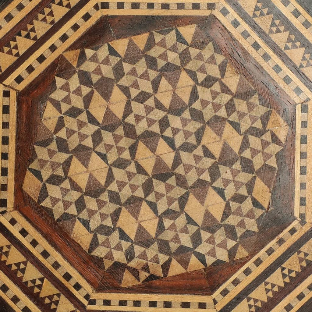 Garvi Gurjari (A Gujarat Govt Enterprise) Handmade Sadeli Wooden Octagonal Box view 2
