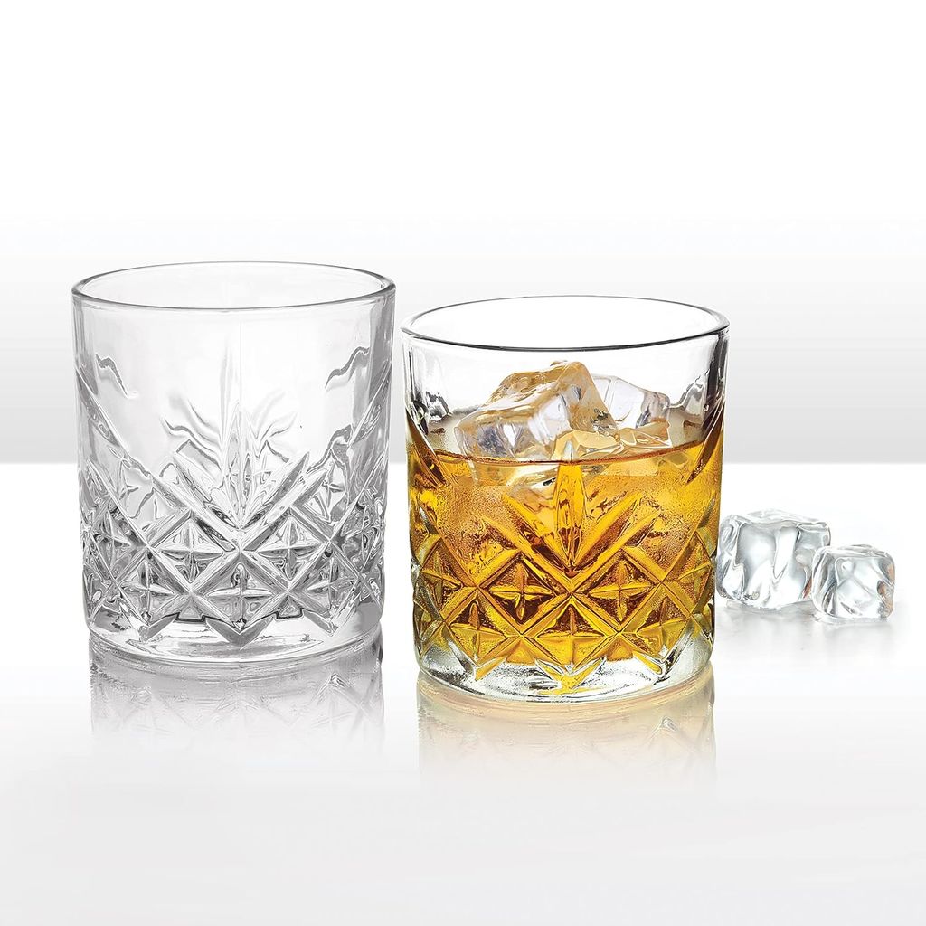 Milton Spiritz Ice Pail with Whiskey Glass Set – 1.5L PU Insulated Bucket, Tong, and 4 pcs, 340ml Each Tumblers for Cocktails, Bars, and House Parties (Black ) view 2