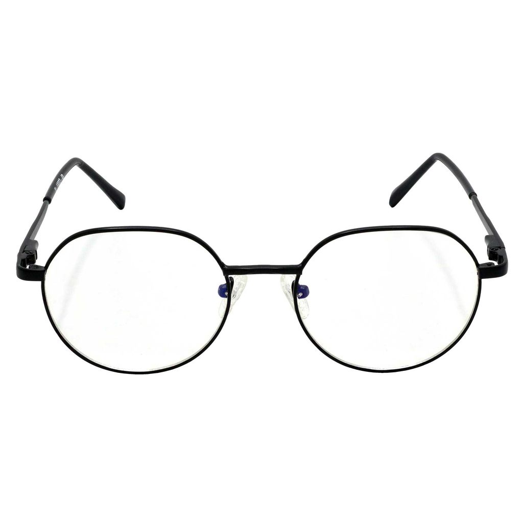 Hrinkar Metal Full Rim Oval Spectacles Frames for Men & Women - HFRM19003 view 2