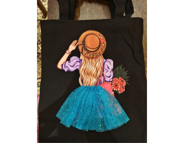 Canvas Tote Bag (Model - 2)