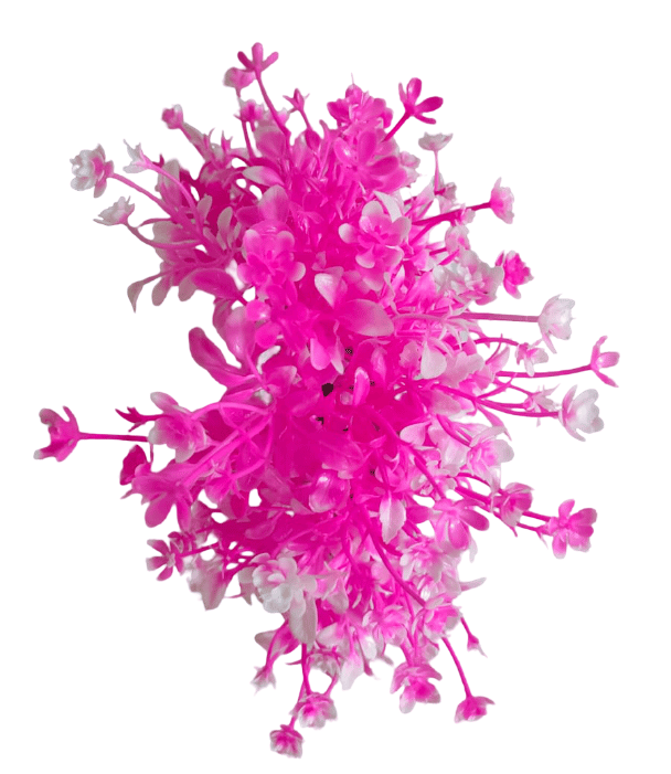Artificial Pink Flower Plant - Decorative Home & Office Decor view 2
