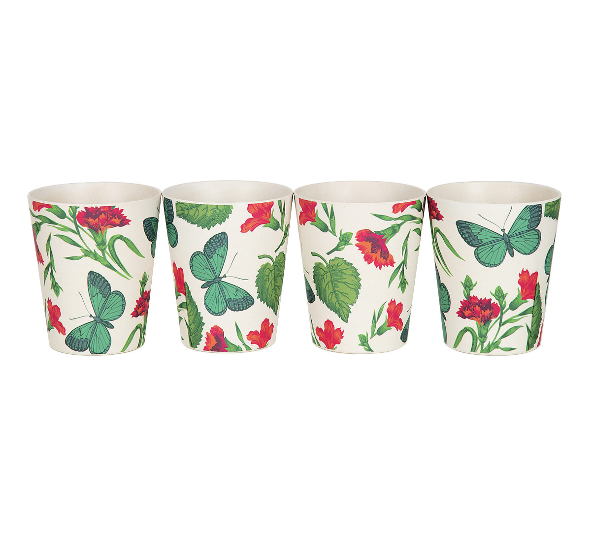 India Circus Fluttering Extravagance Bamboo Jug Set view 2