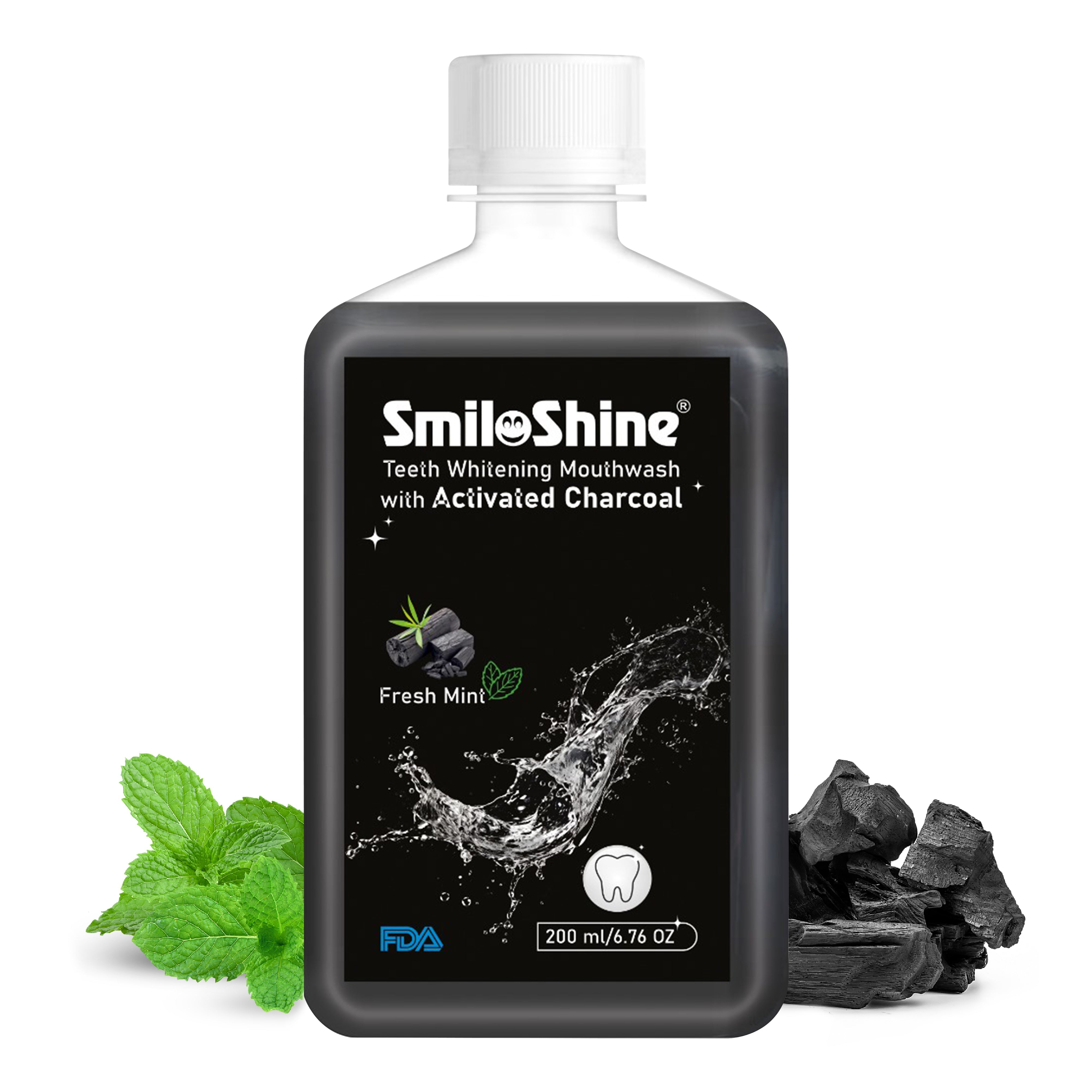 Activated Charcoal Mouthwash - 200ml
