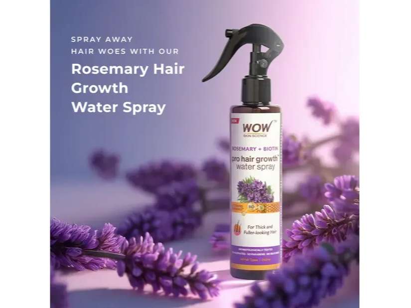 WOW Skin Science Rosemary & Biotin Hair Growth Water Spray Denser, Thicker Hair - 200ml view 2