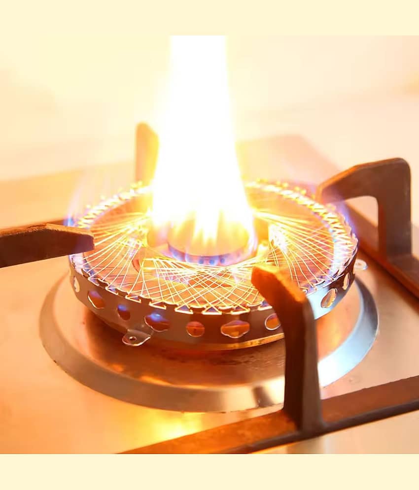 Chotta Tandoor Lpg Gas Saver Jali, Chota Gas tandoor for home kitchen, Mini Tandoor Channi Jalli Barbeque Net Gas Tandur Grill for Home Rasoi, Round Mesh for Stove, Pack of 1 view 2