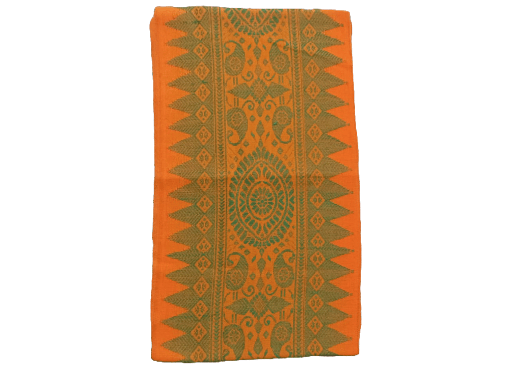 Bodo Traditional Aronai| Orange view 2