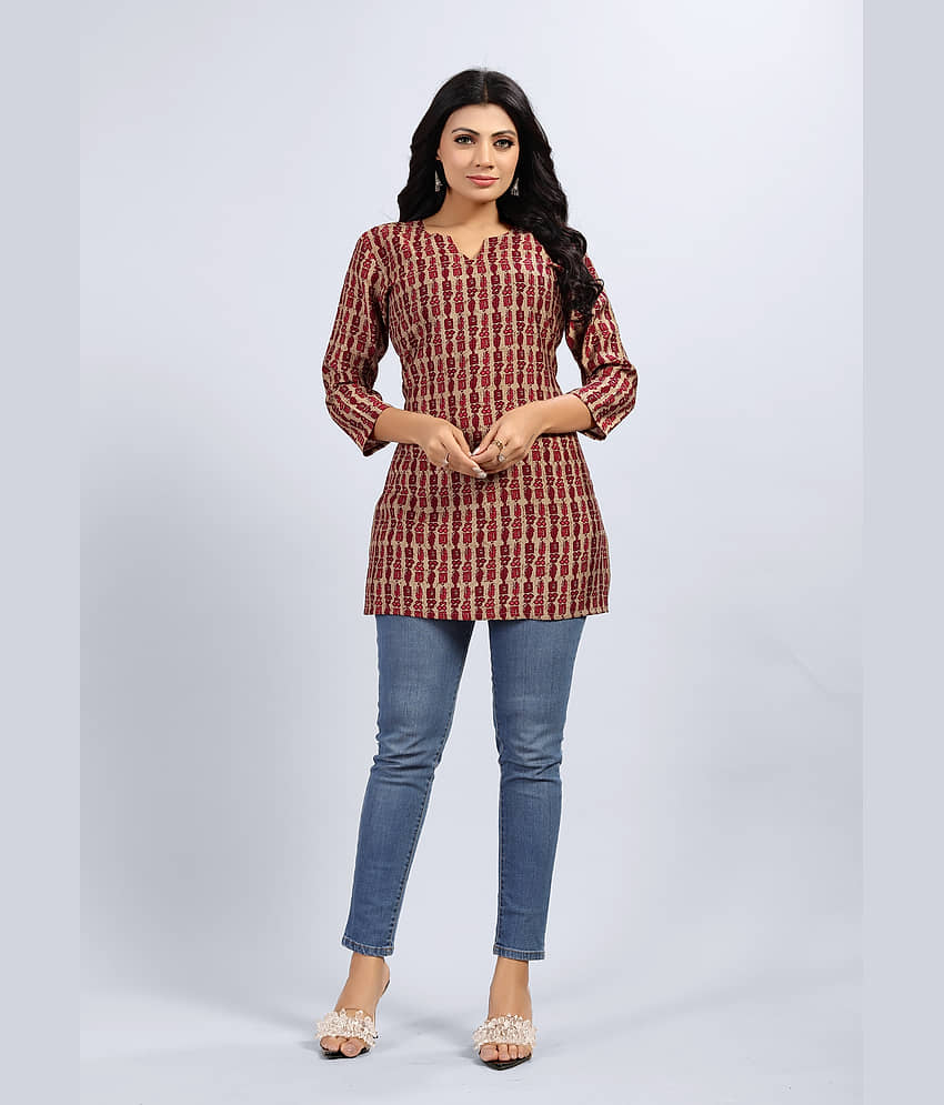 Viscose Short Kurti For Women (Pack of 1)